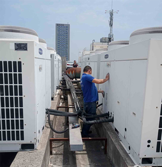 邹城中央空调制热和不制冷系统维修方法